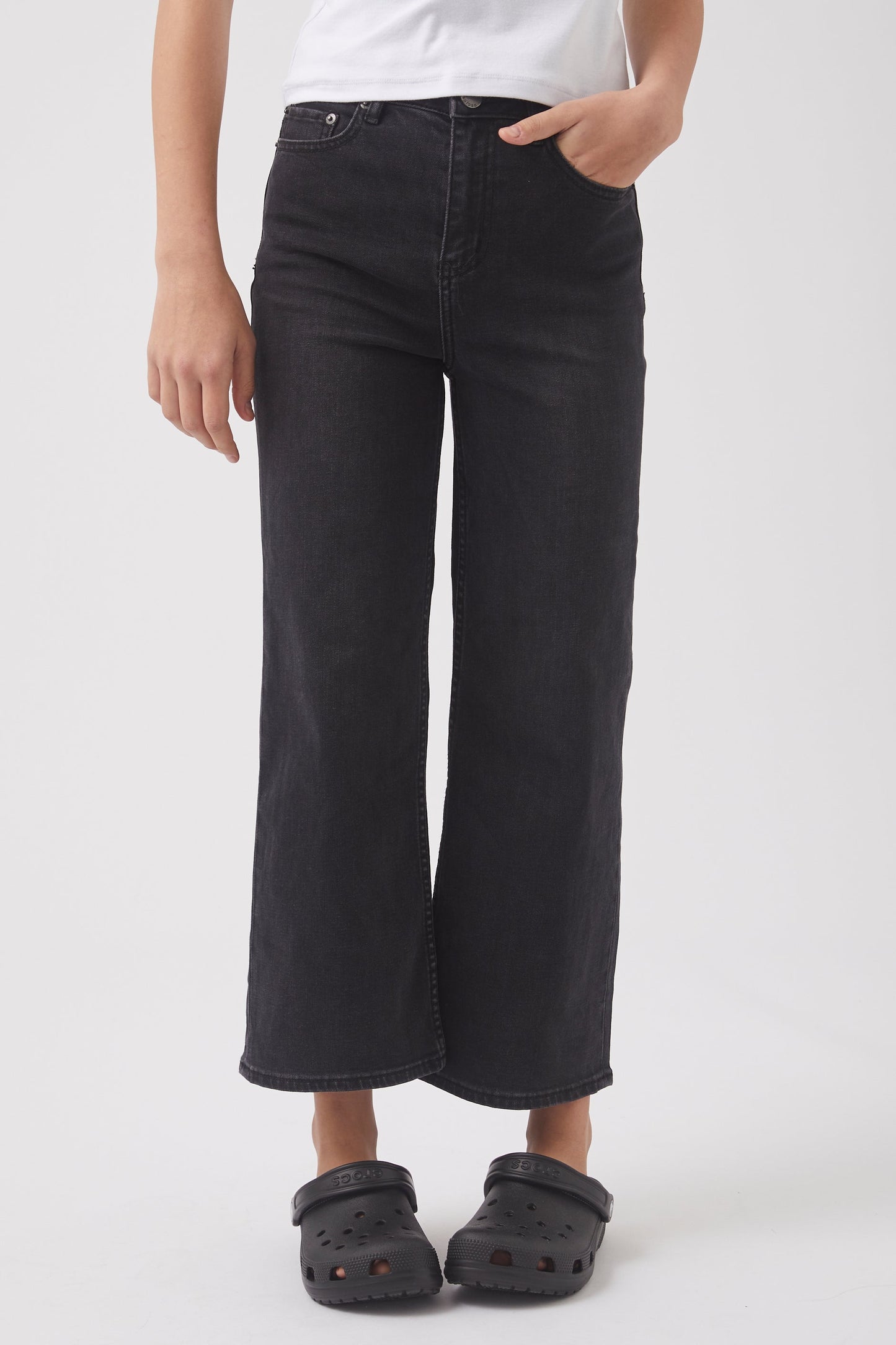 Girls Hailey Wide Leg Jean