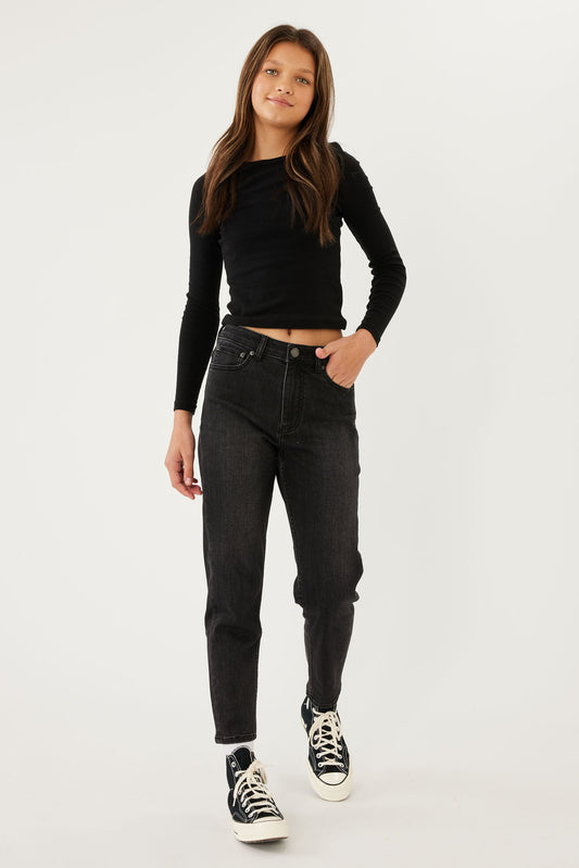 Girls Bonnie Mom Jean