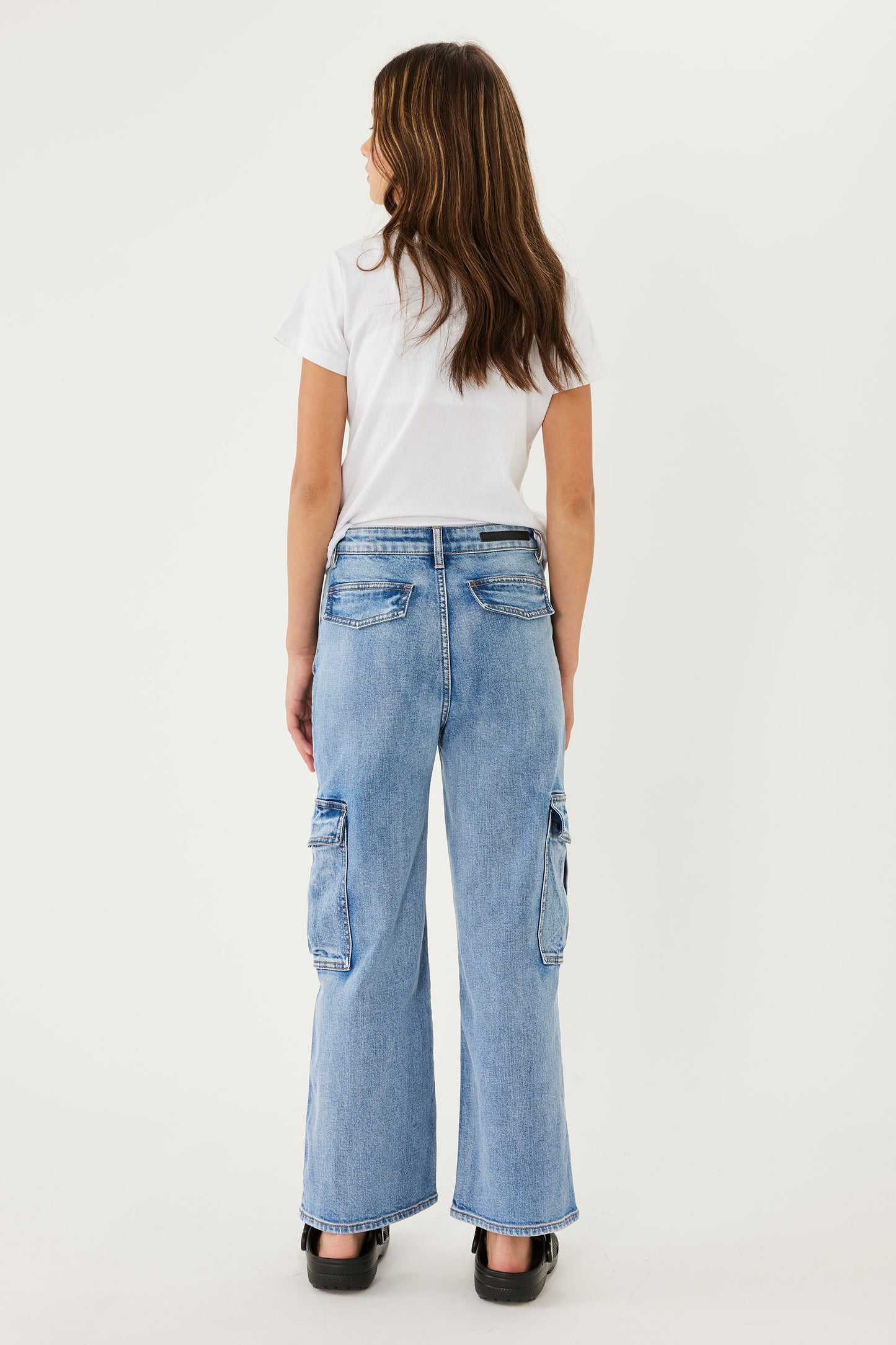 Girls Eliza Denim Cargo Jean