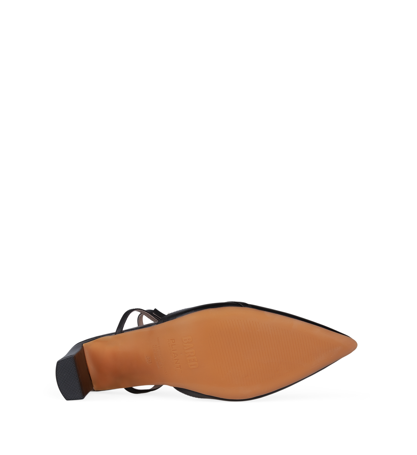 Kiskadee Black Leather High Heels