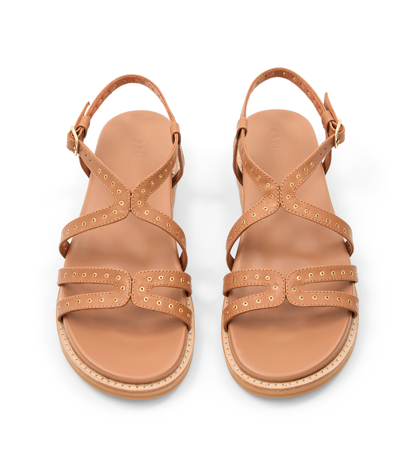 Kiwi Tan Leather Chunky Sandals