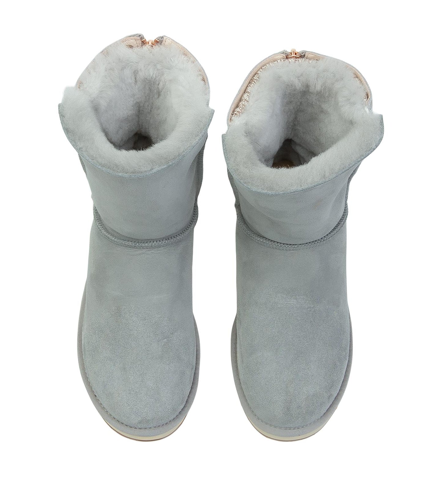 Knitted Home Boot 2 Dusty Blue Slippers