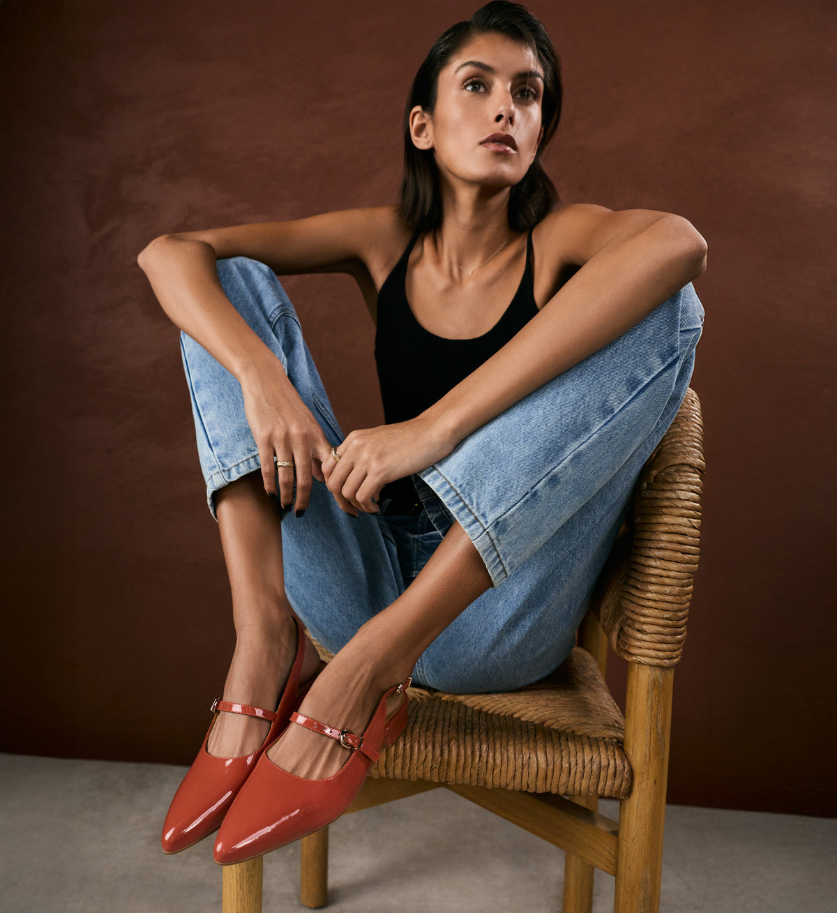 Mountaingem Patent Leather Flats