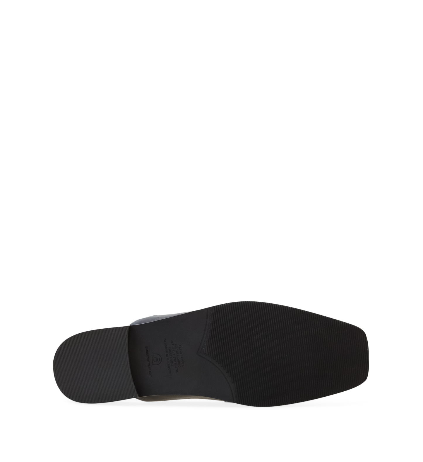 Macaw Black Leather Loafers