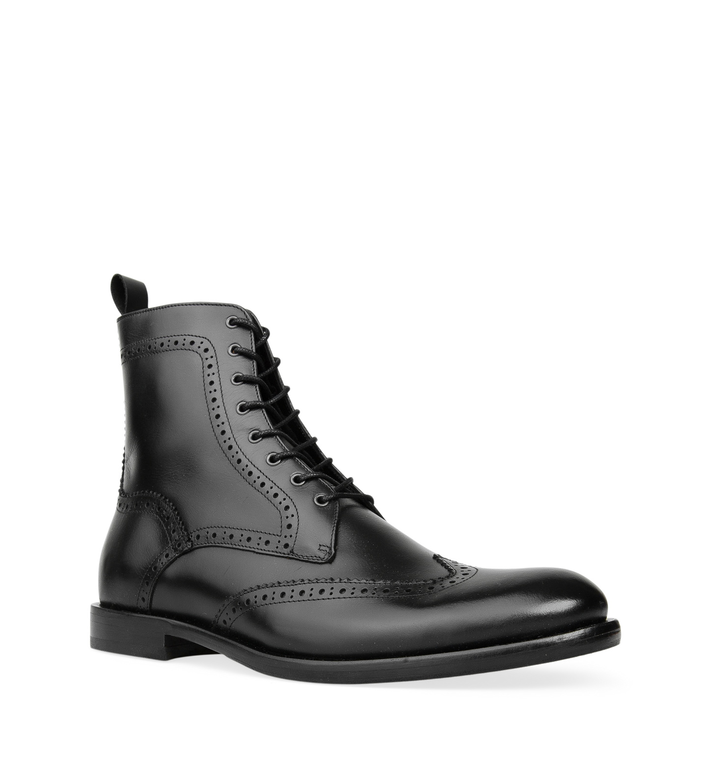 Manganese 2 Black Leather Boots