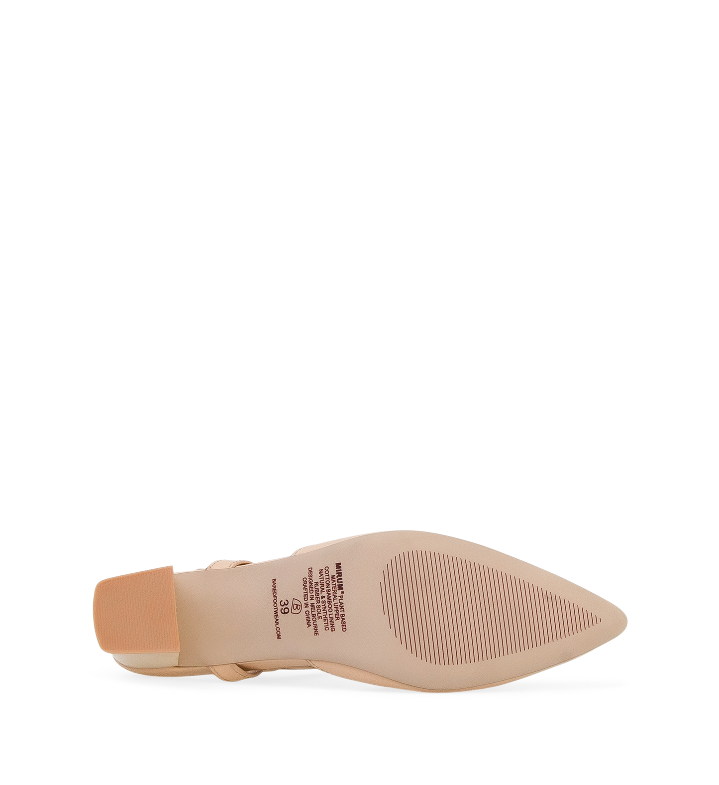 Marabou Toffee MIRUM® Plant Based Vegan Low Heels