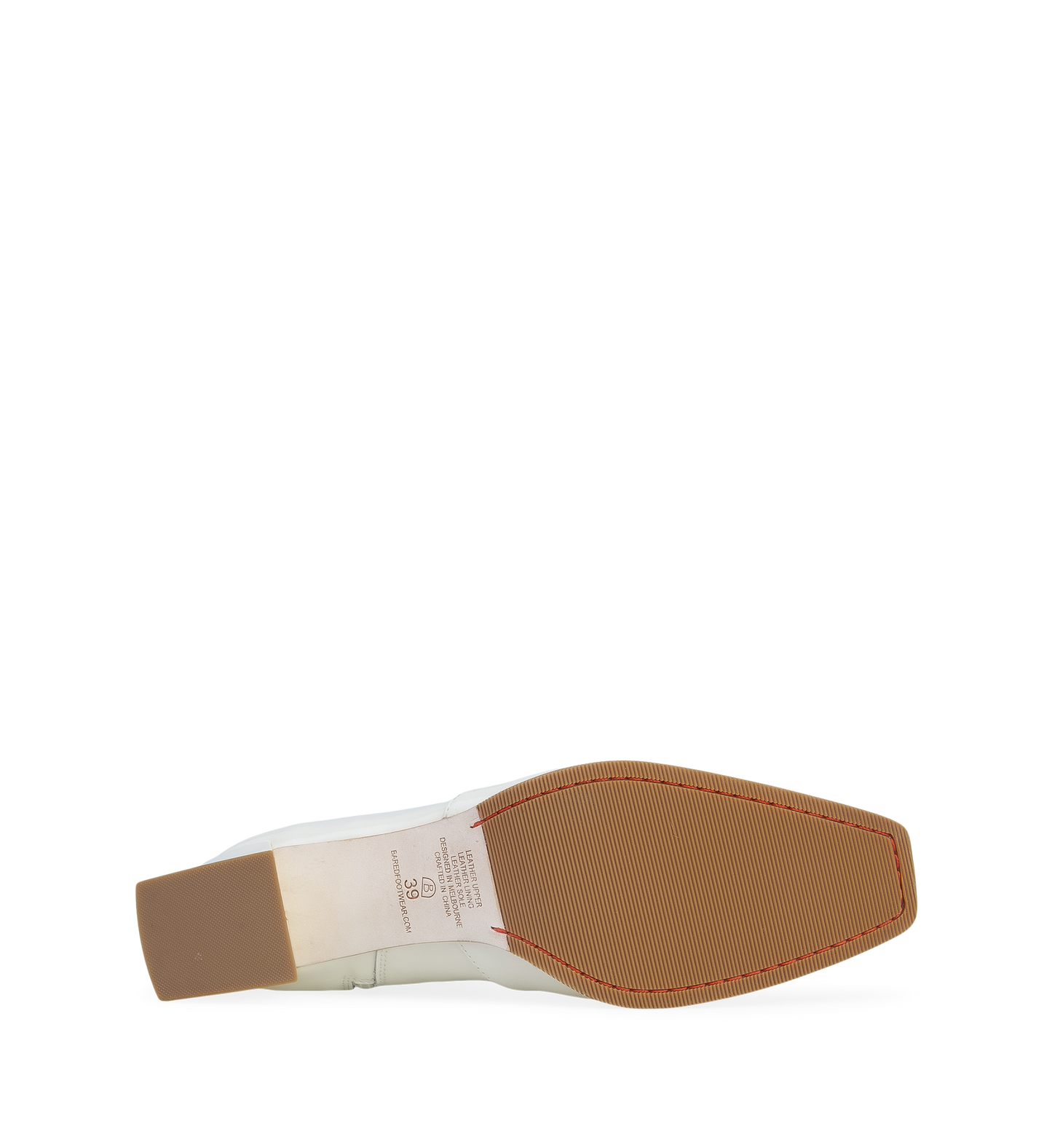 Nightingale Oatmilk Patent Leather Heeled Boots