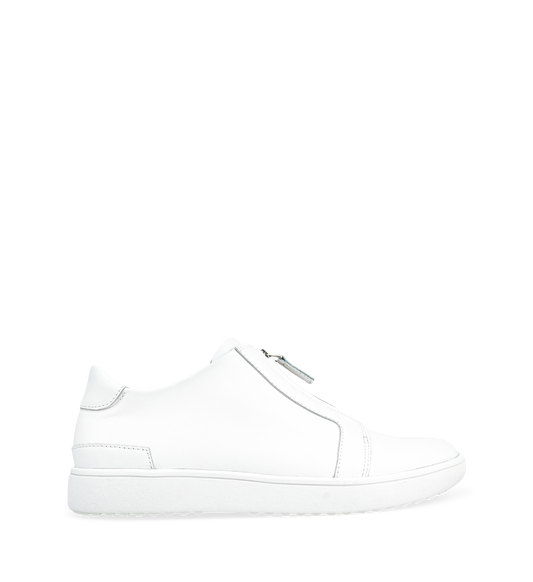 Razorbill White Leather Sneakers