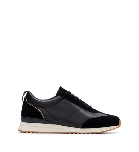 Saker 2 Black Leather Sneakers