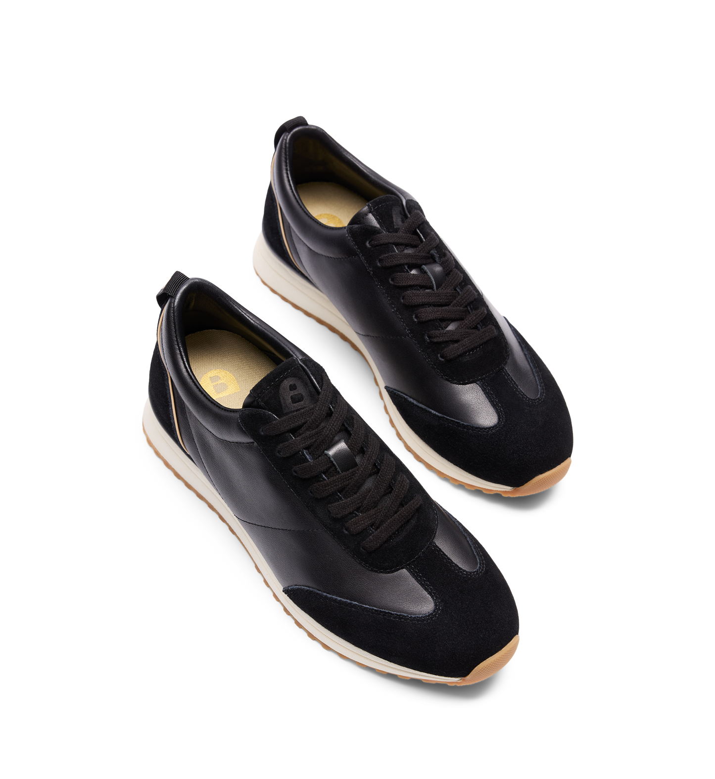 Saker 2 Black Leather Sneakers