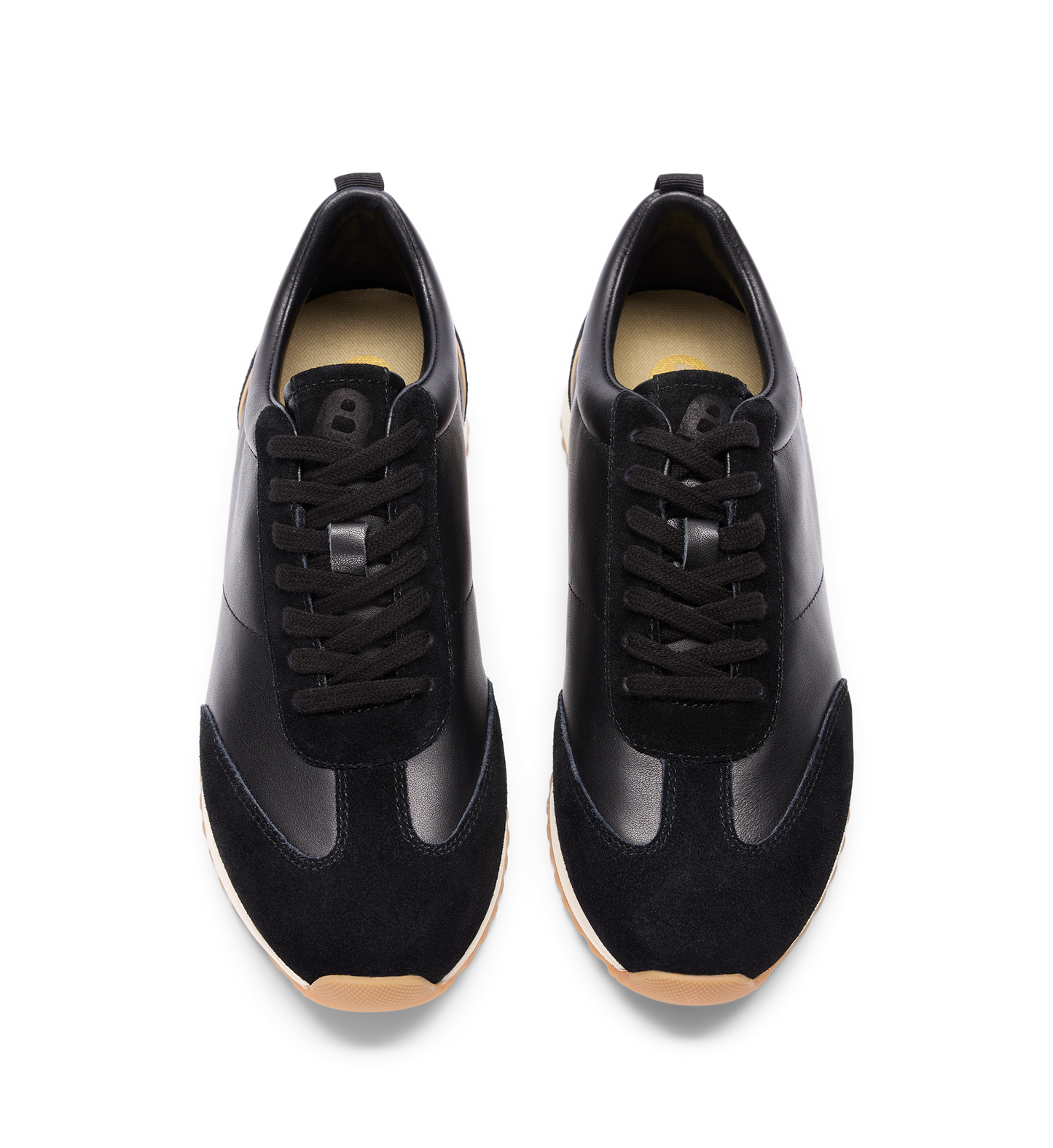 Saker 2 Black Leather Sneakers