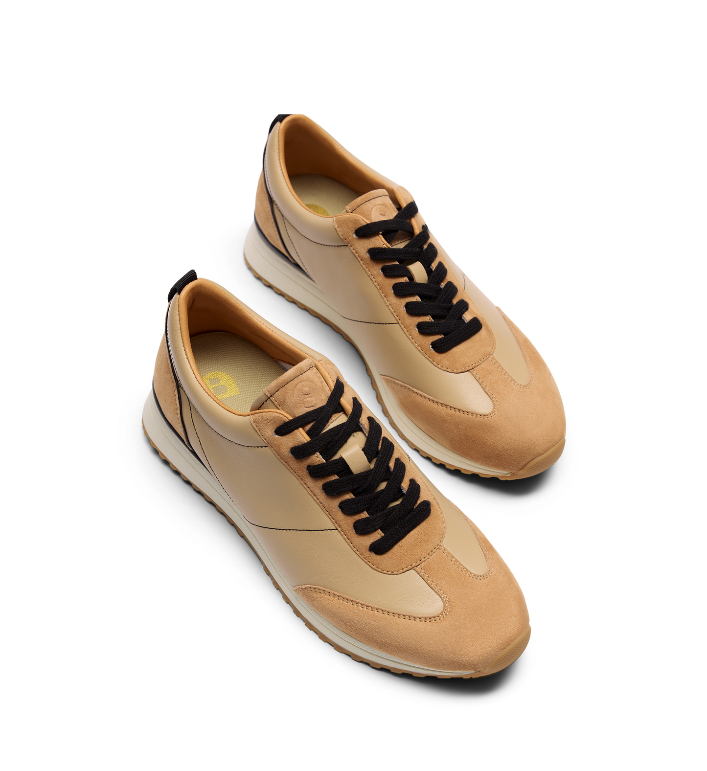 Saker 2 Caramel Mix Leather Sneakers