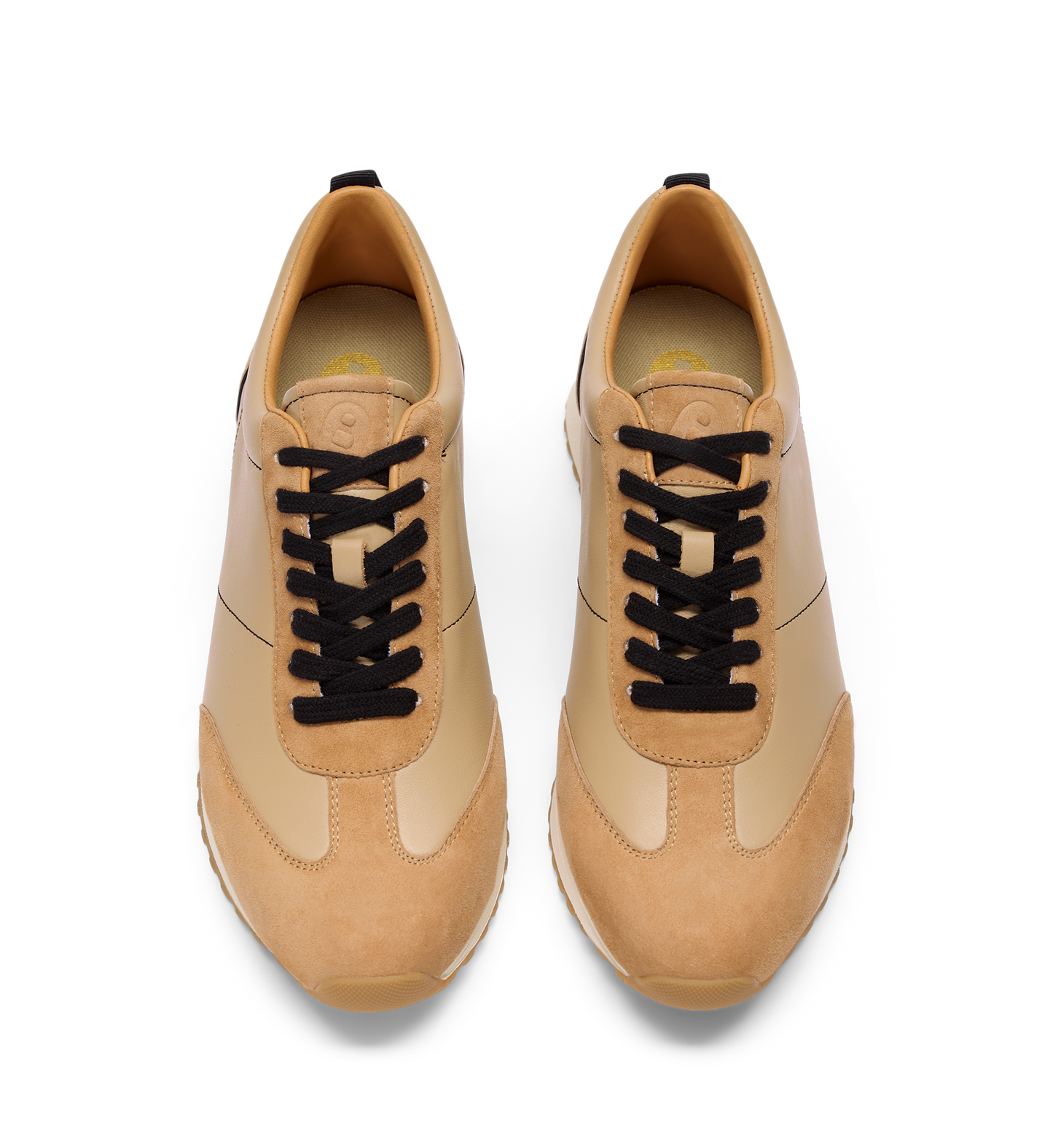Saker 2 Caramel Mix Leather Sneakers