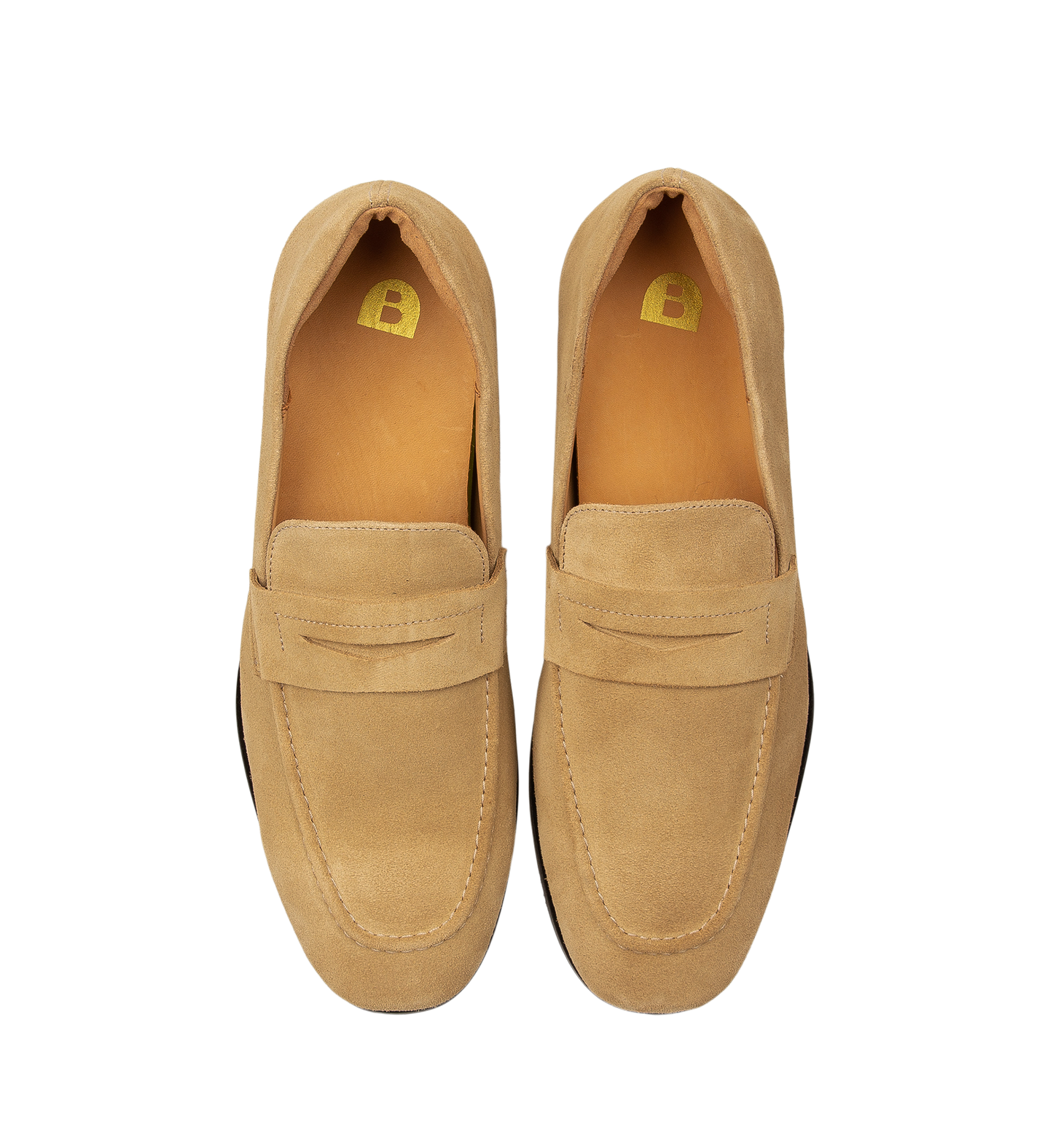 Samarium Sand Suede Loafers