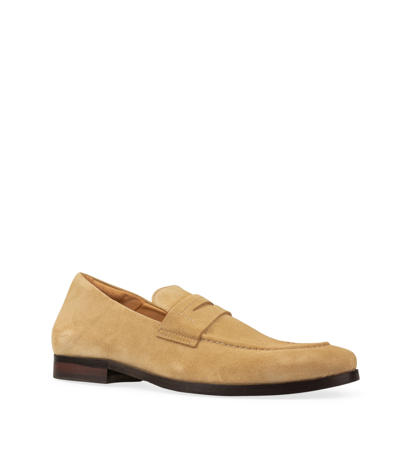Samarium Sand Suede Loafers