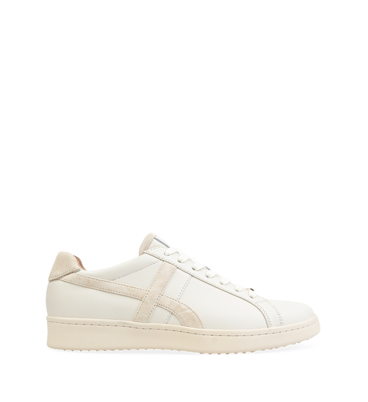 Seriema Ecru & Oatmilk Leather Sneakers