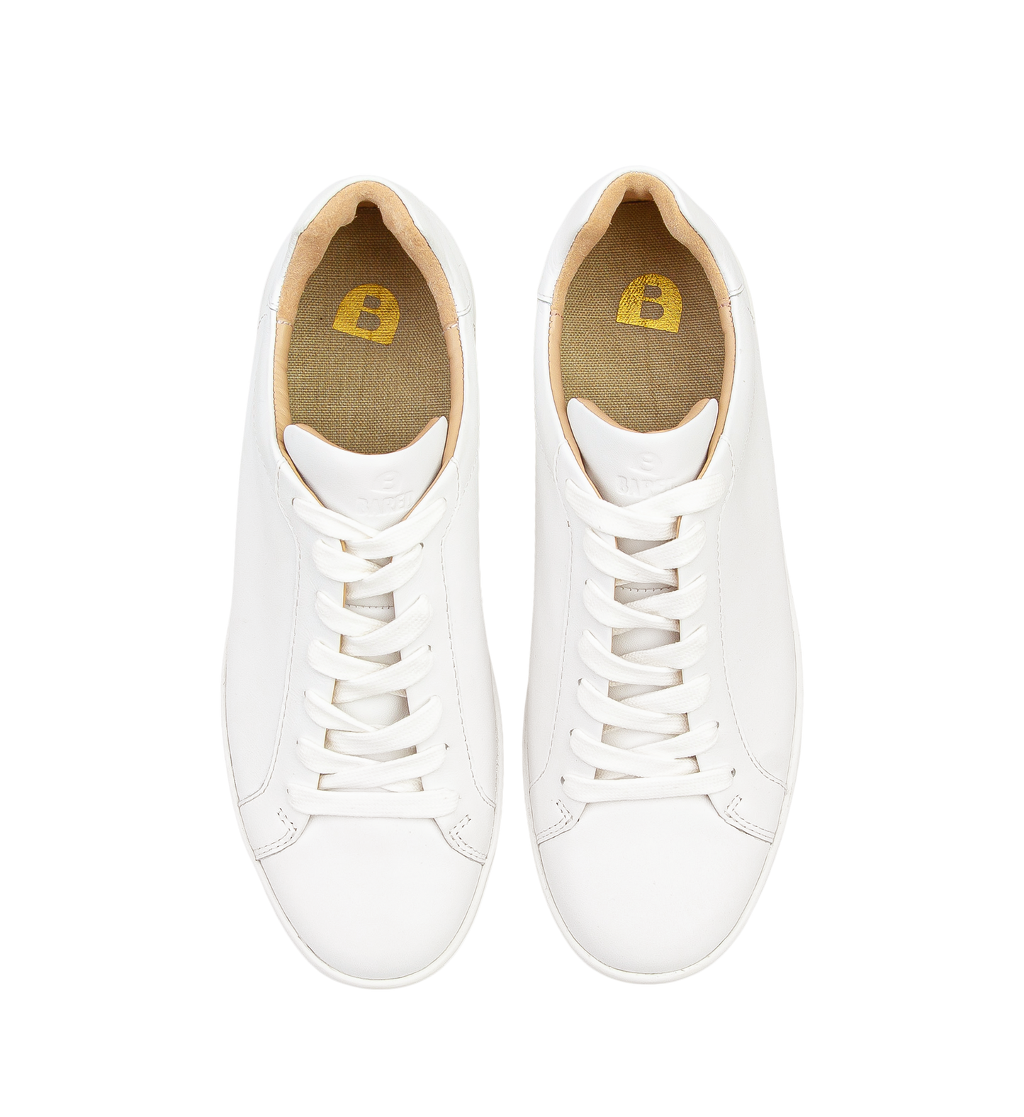 Shearwater White Leather Sneakers
