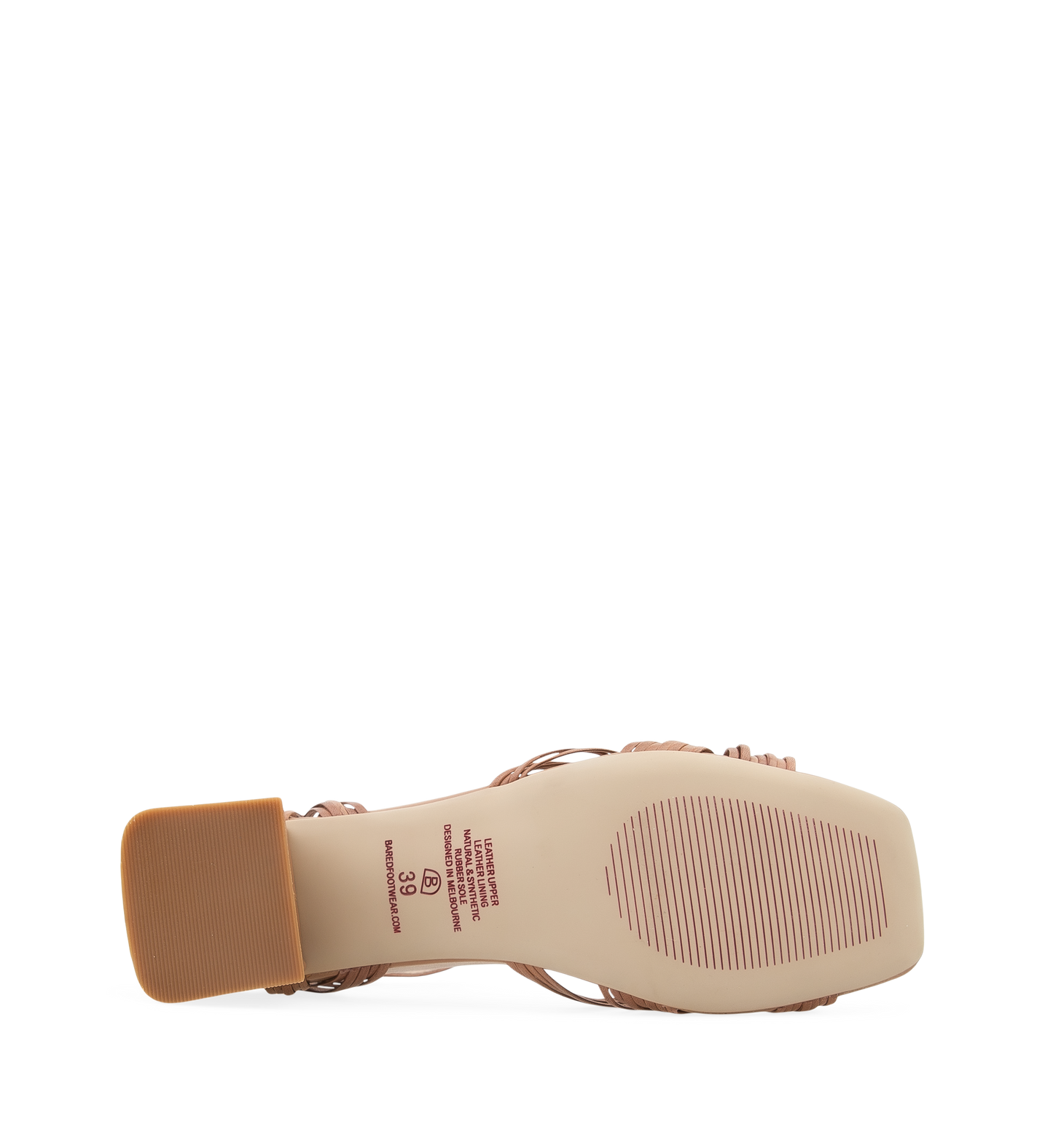 Sunangel Tan Leather Low Heels