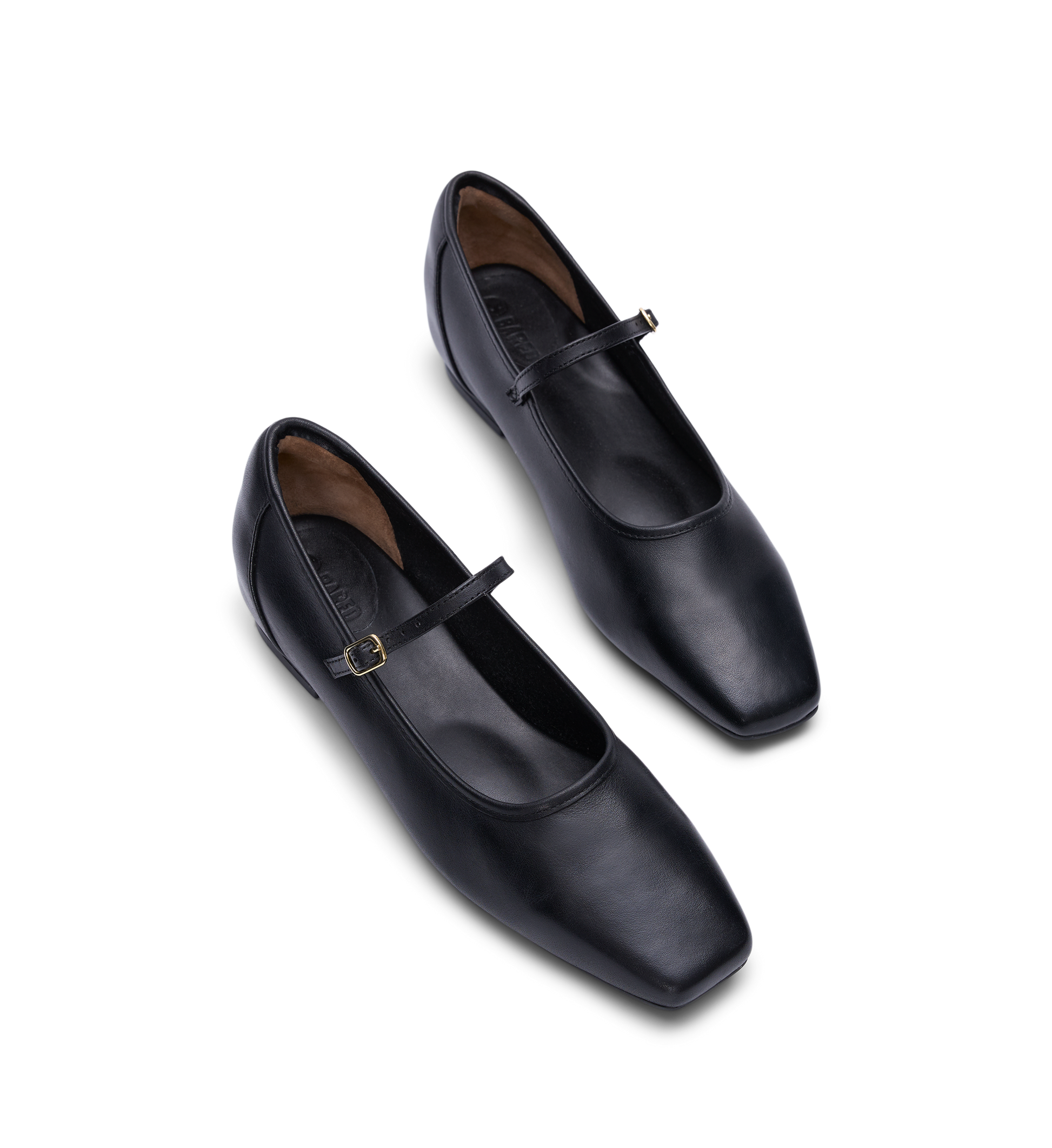 Bared Footwear Black Ballet Flats