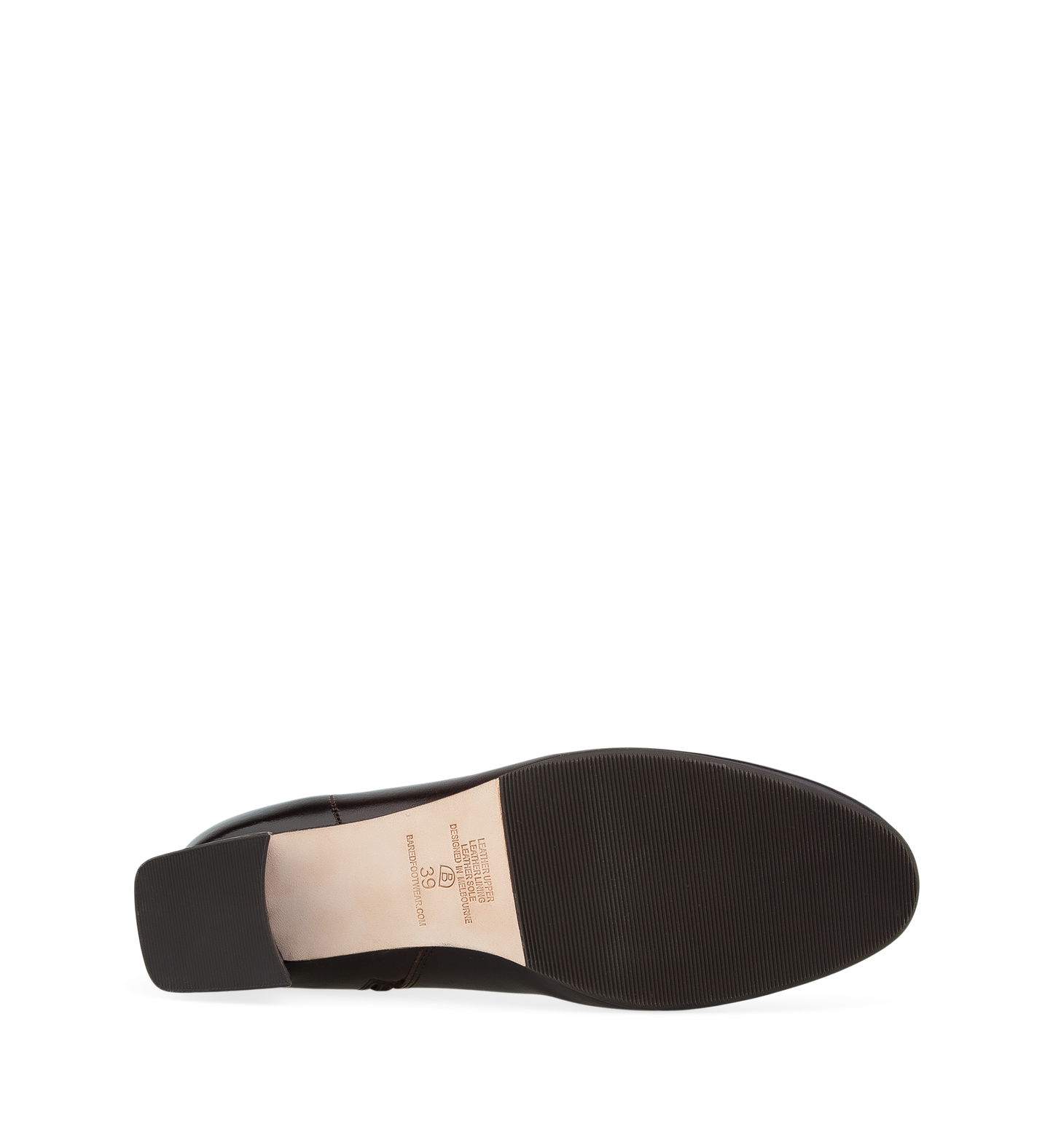 Tachuri Dark Oak Boxed Leather Ankle Boots