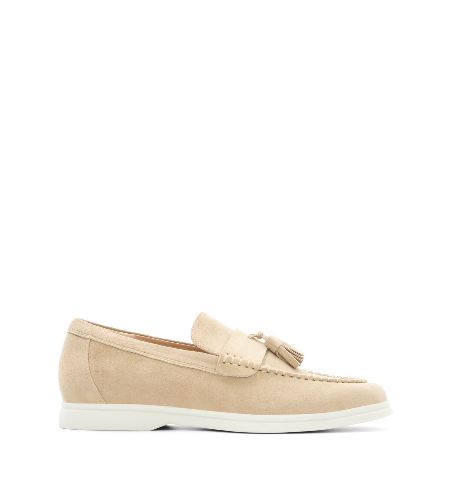 Takahe Almond Suede Loafers