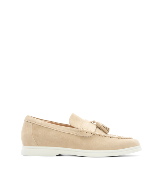 Takahe Almond Suede Loafers