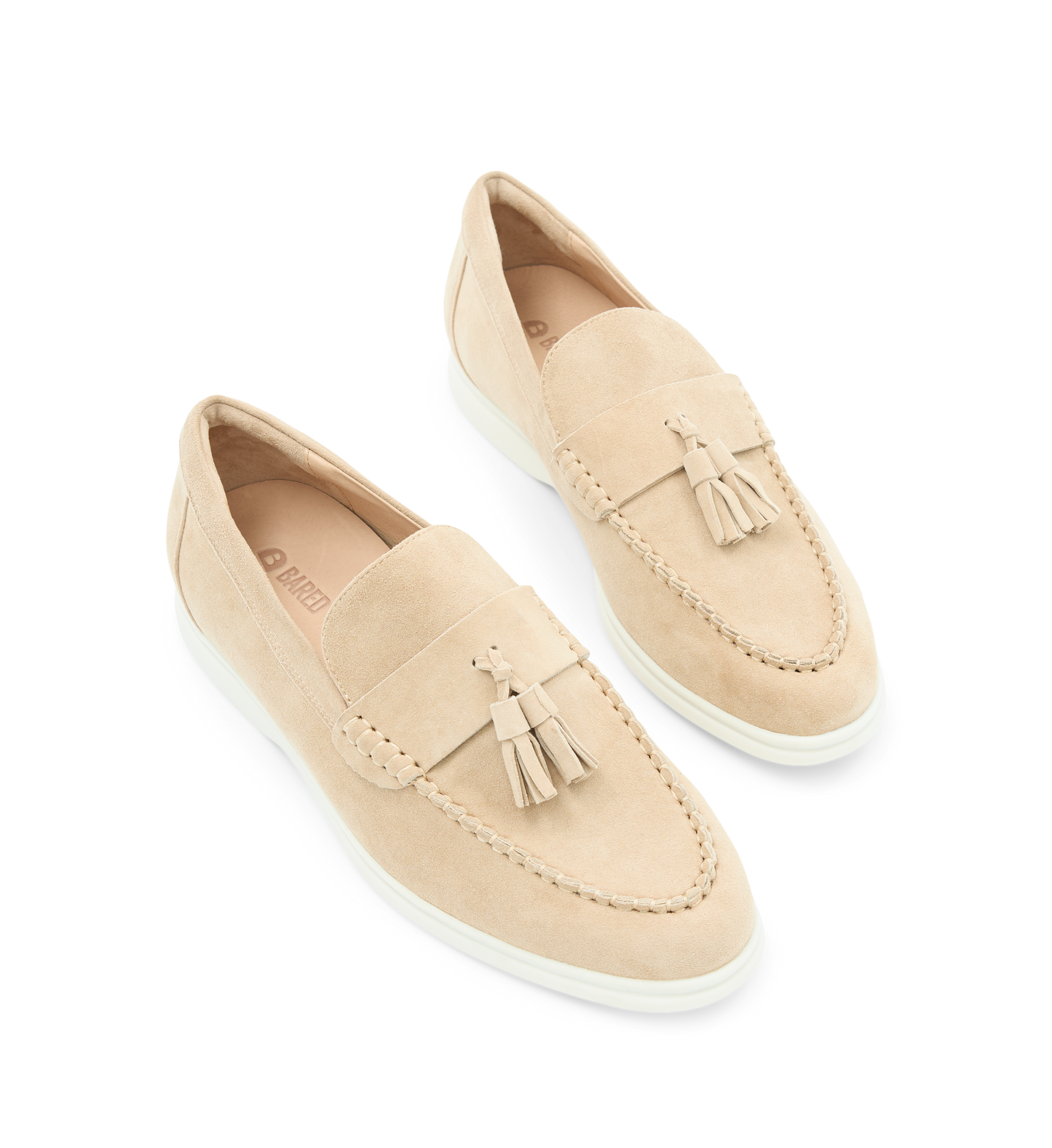 Takahe Almond Suede Loafers