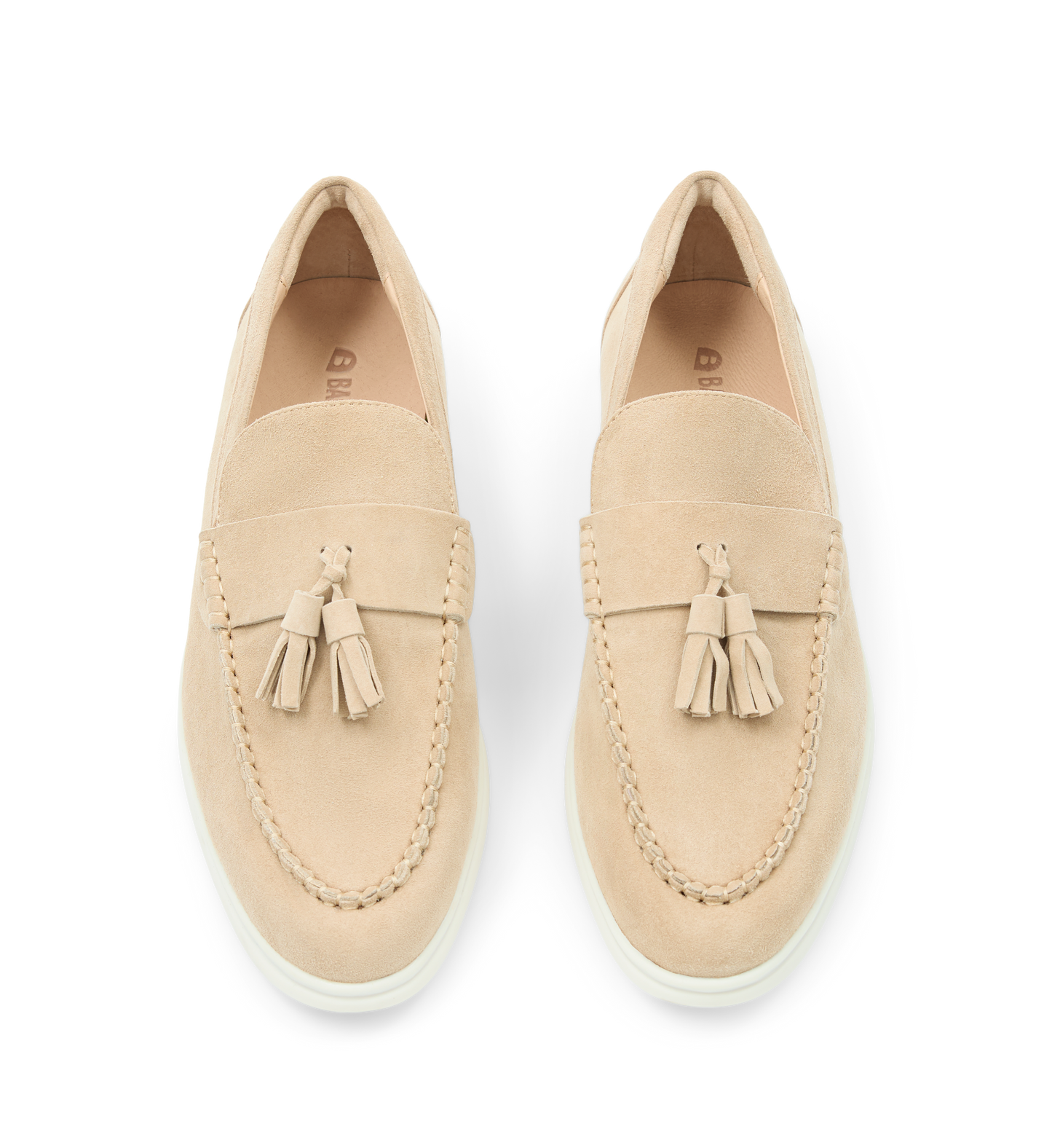 Takahe Almond Suede Loafers