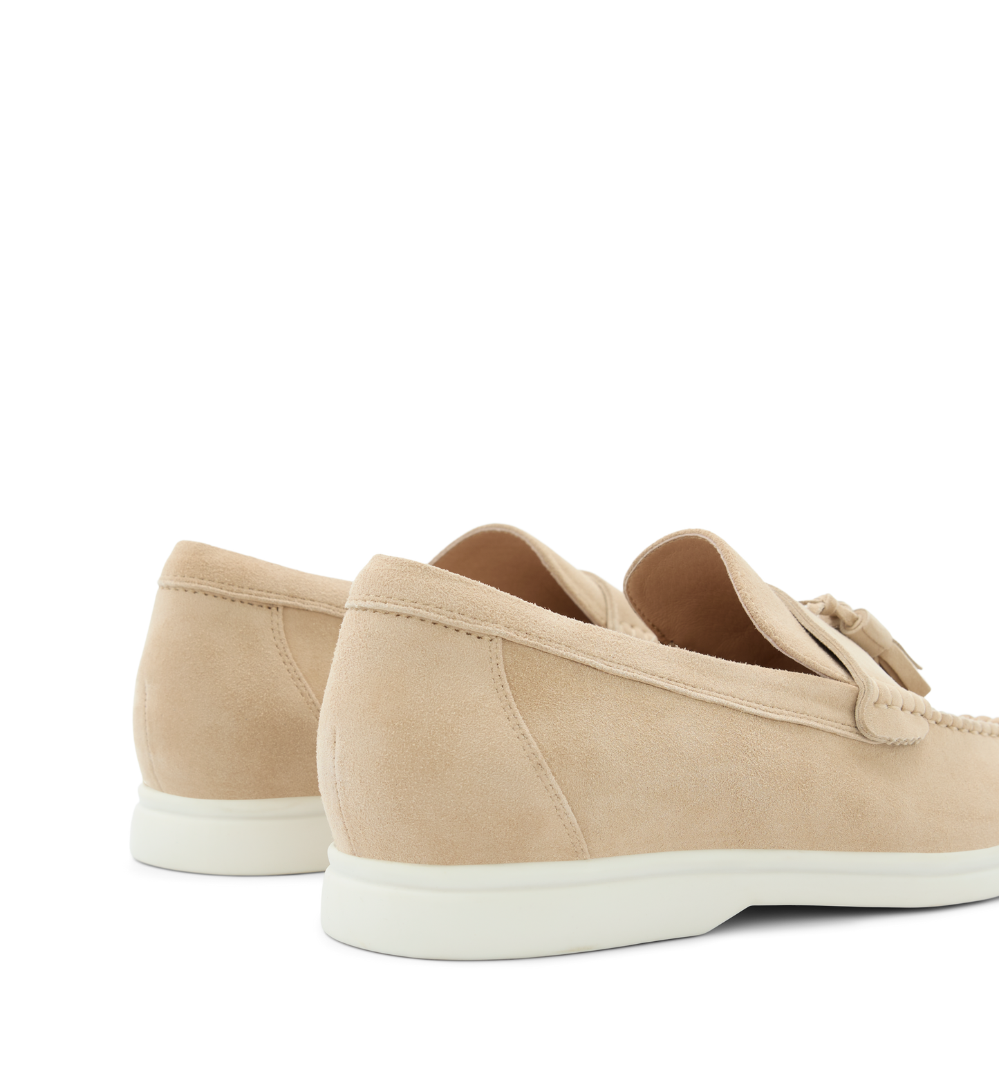 Takahe Almond Suede Loafers