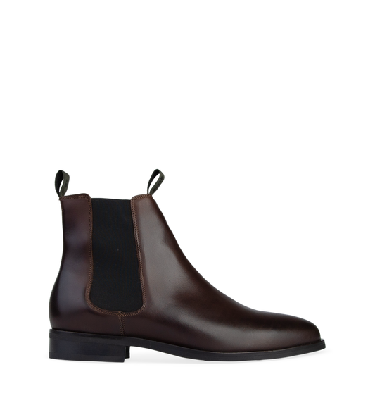 Thallium Rubber Sole Leather Boots