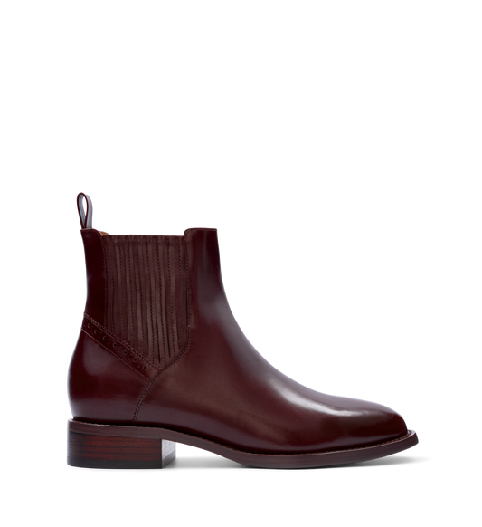 Tomtit Leather Flat Boots