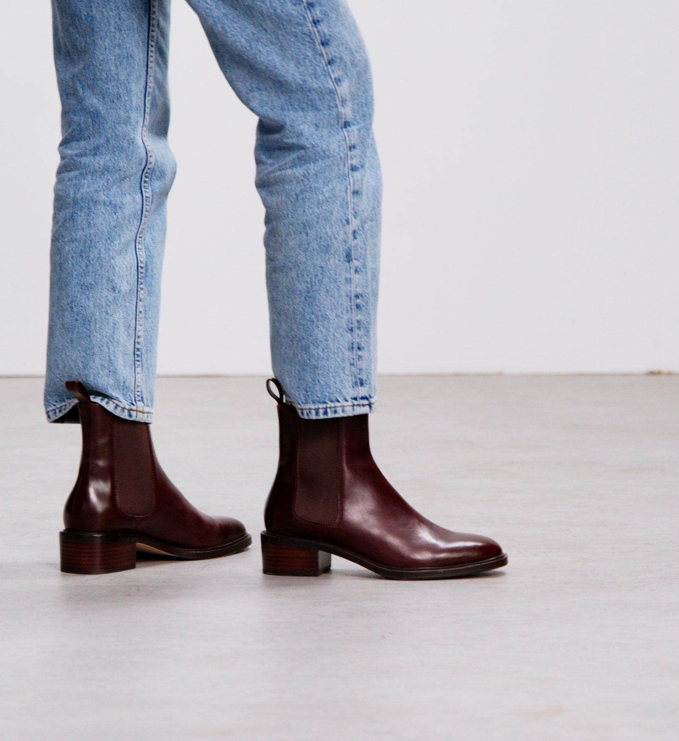 Tyrant Boxed Leather Ankle Boots