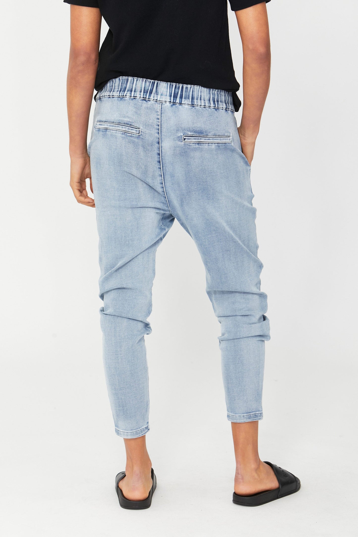 D-Luxe Knit Denim Jogger