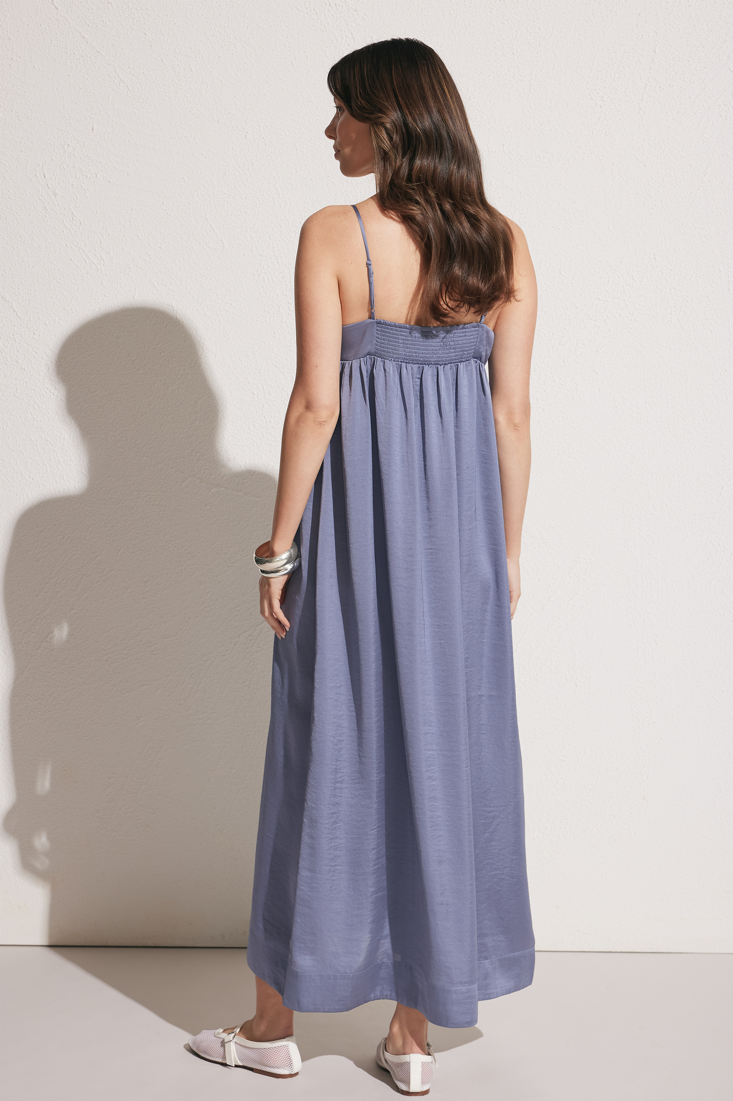 Noah Gathered Maxi Dress