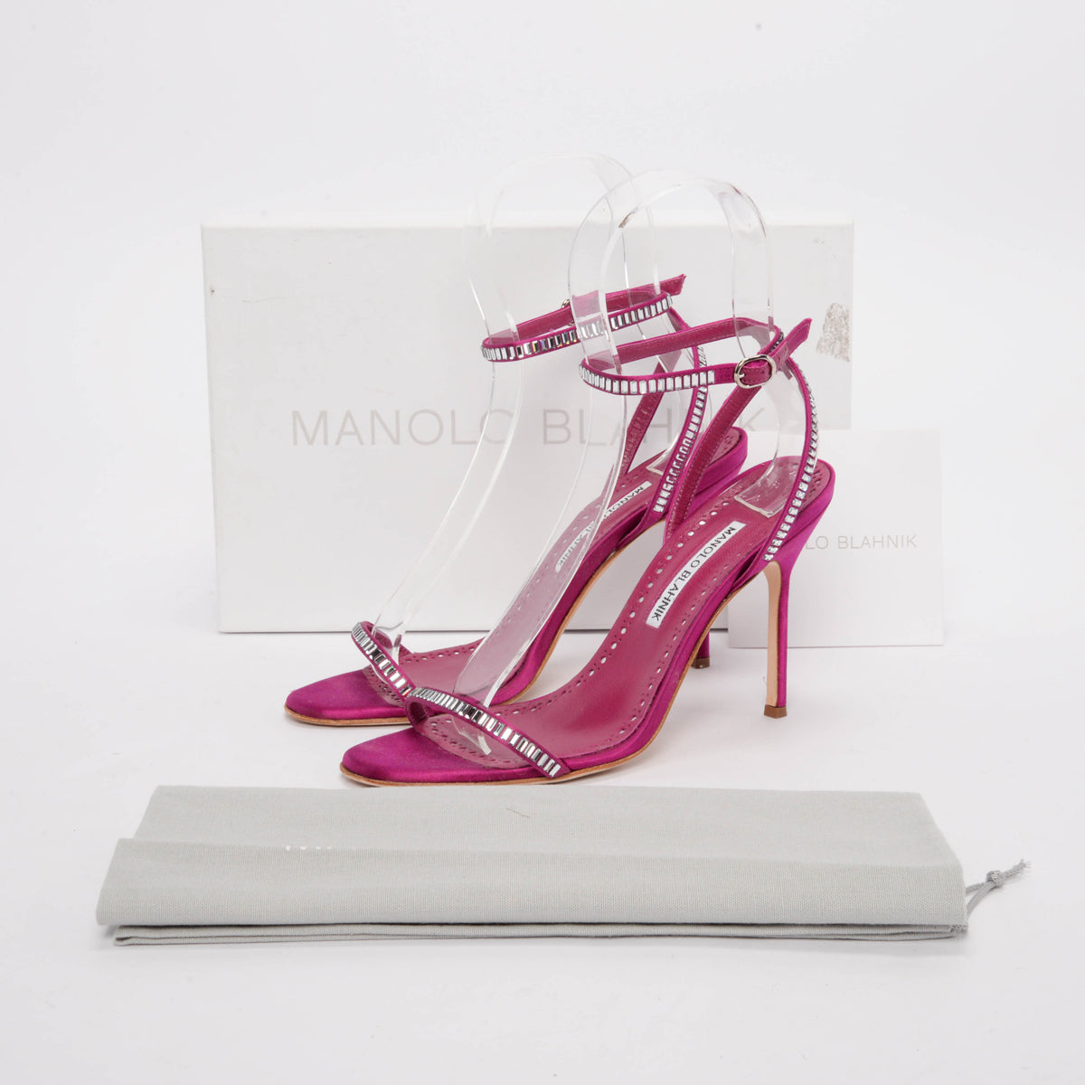 Satin Crinastra Sandals