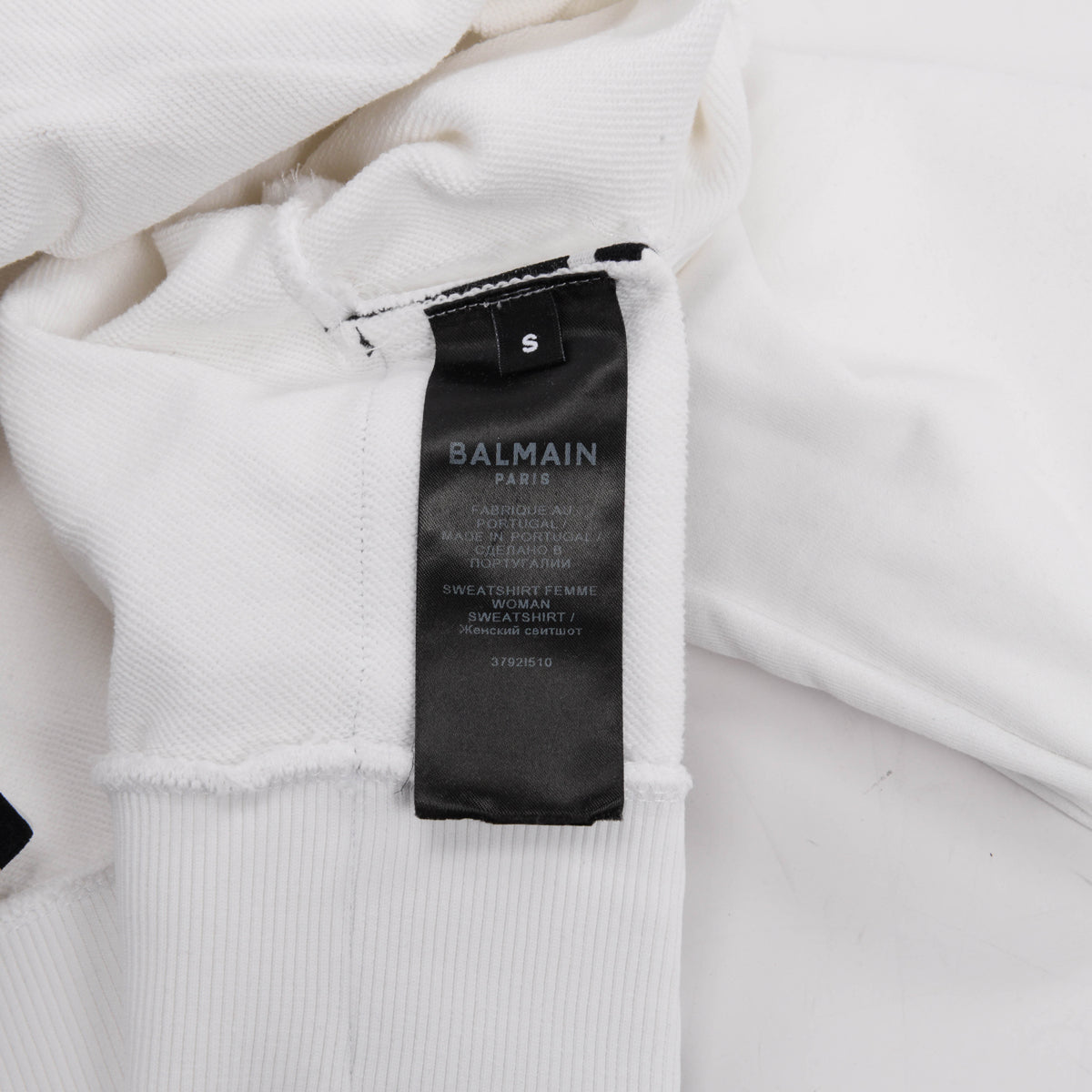 Cotton Logo Hooded Sweater