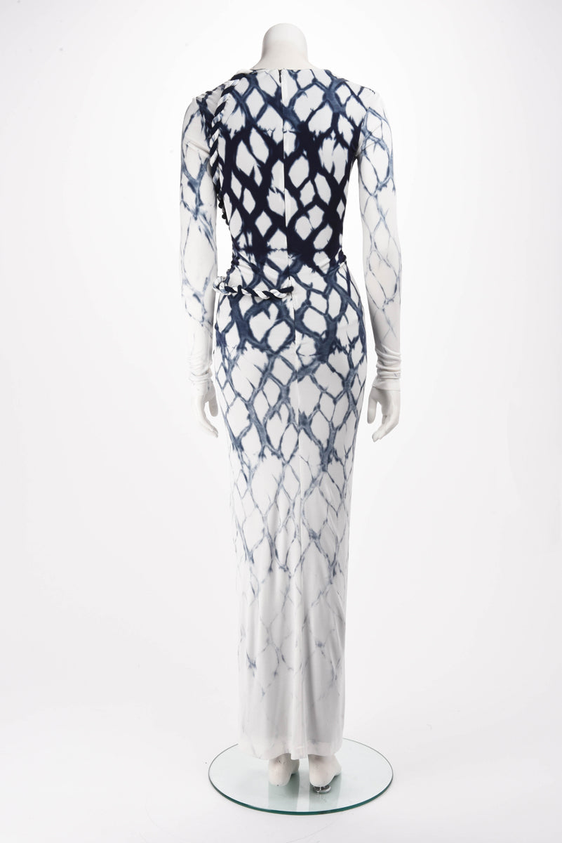 Shibori Longsleeve Rope Dress AU
