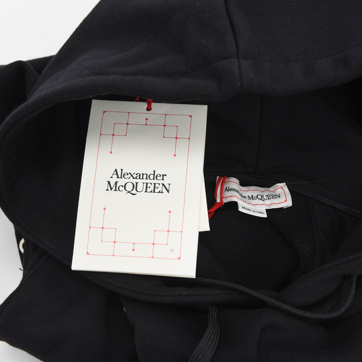 Cotton Eyelet Hooded Sweater